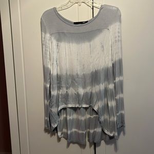 Crop top and back long